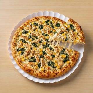 Chicken Alfredo Pizza
